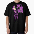 Purple Typography With Alternative Rock Woman Musician by HydroSketchy