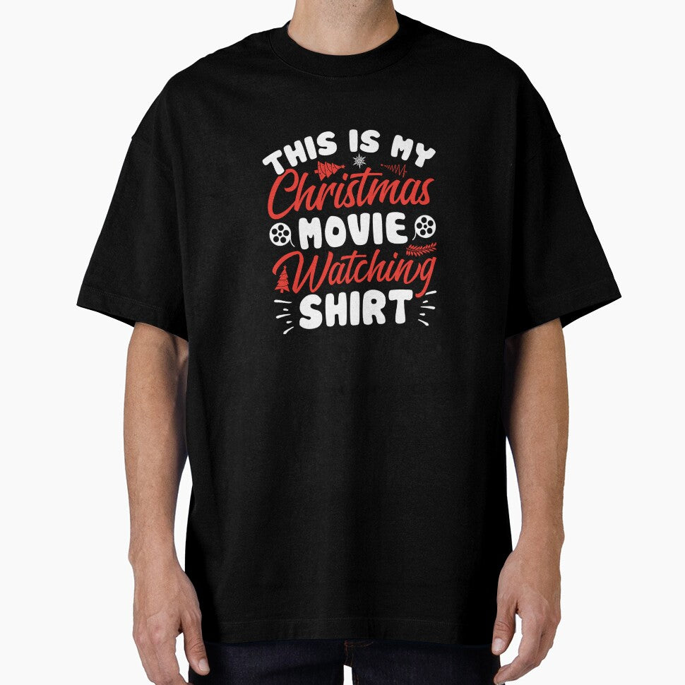 THIS IS MY CHRISTMAS MOVIE WATCHING SHIRT by AllThatIsWelsh