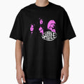 Four Pink Silhouette Woman Grunge Band by ananimyim