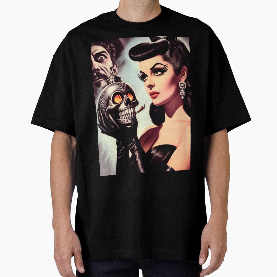 Cute Vintage Goth Girl by PulpVintage