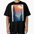 Find the Perfect Minimalist Landscape Mountain Trees Print for Your Style and Taste by supeart