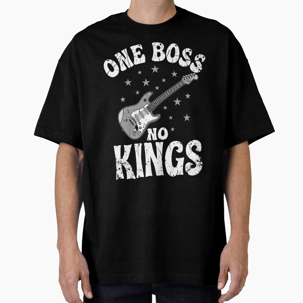 One Boss No Kings Monarchy Political Freedom by sinkedink