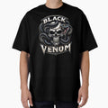 Black Venom Skull Snake Dark Gothic Metal Design by DeimosArtIntl