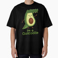 Cute Avocado Guacamole Crocodile Guacodile by Maria Garcia