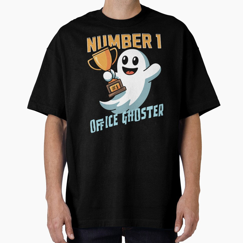Number One Office Ghoster | Funny Office Ghosting Shirt by silverback79