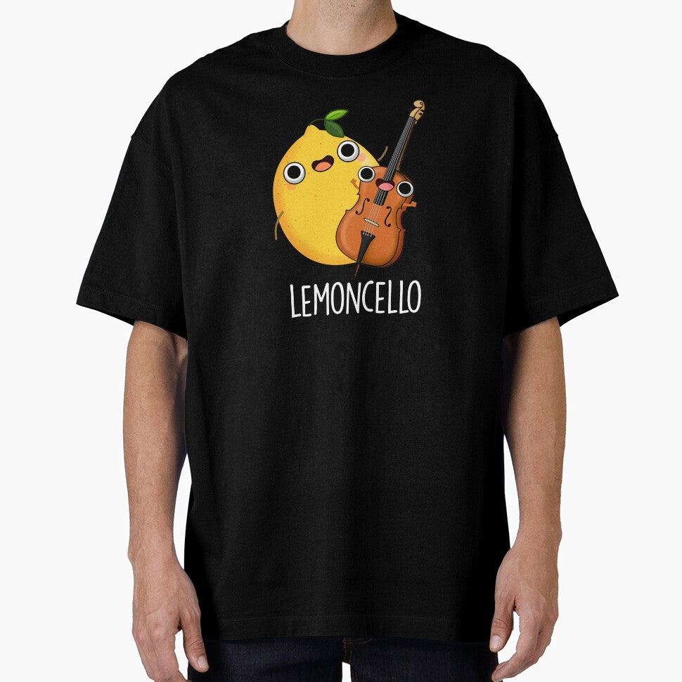 Lemoncello Funny Drink Puns (Dark BG) by punnybone