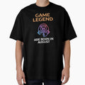 Game legend - Born in August - BW by Nemesiscrowd