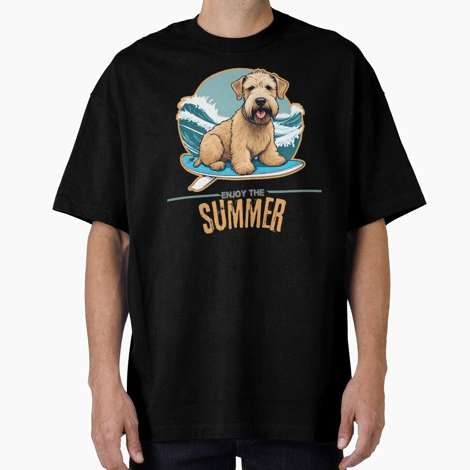 Soft Coated Wheaten Terrier Dog summer Holidays dog Enjoy the Summer by GoodyPaws
