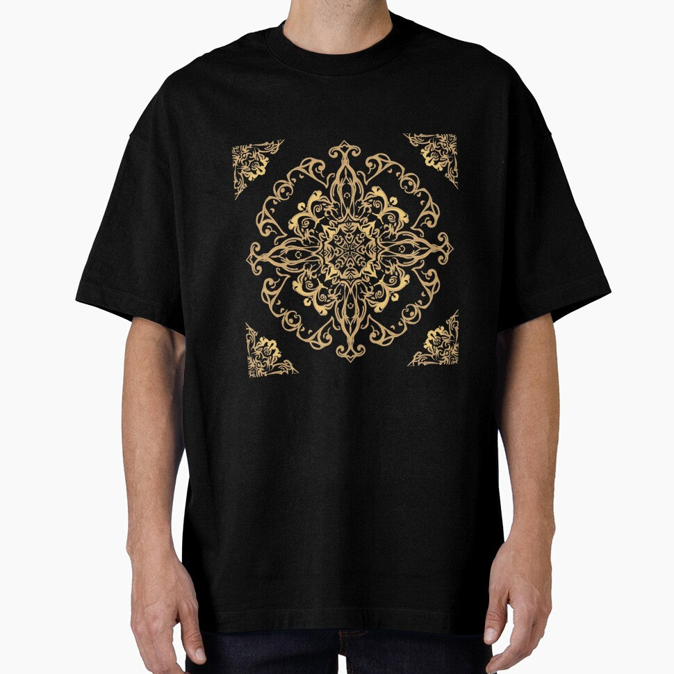 Golden symetry design for t shirt by MychoiceMytrend