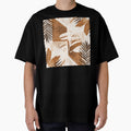 Boho Earth Tones And Caramel Hues Abstract Art by DEC02
