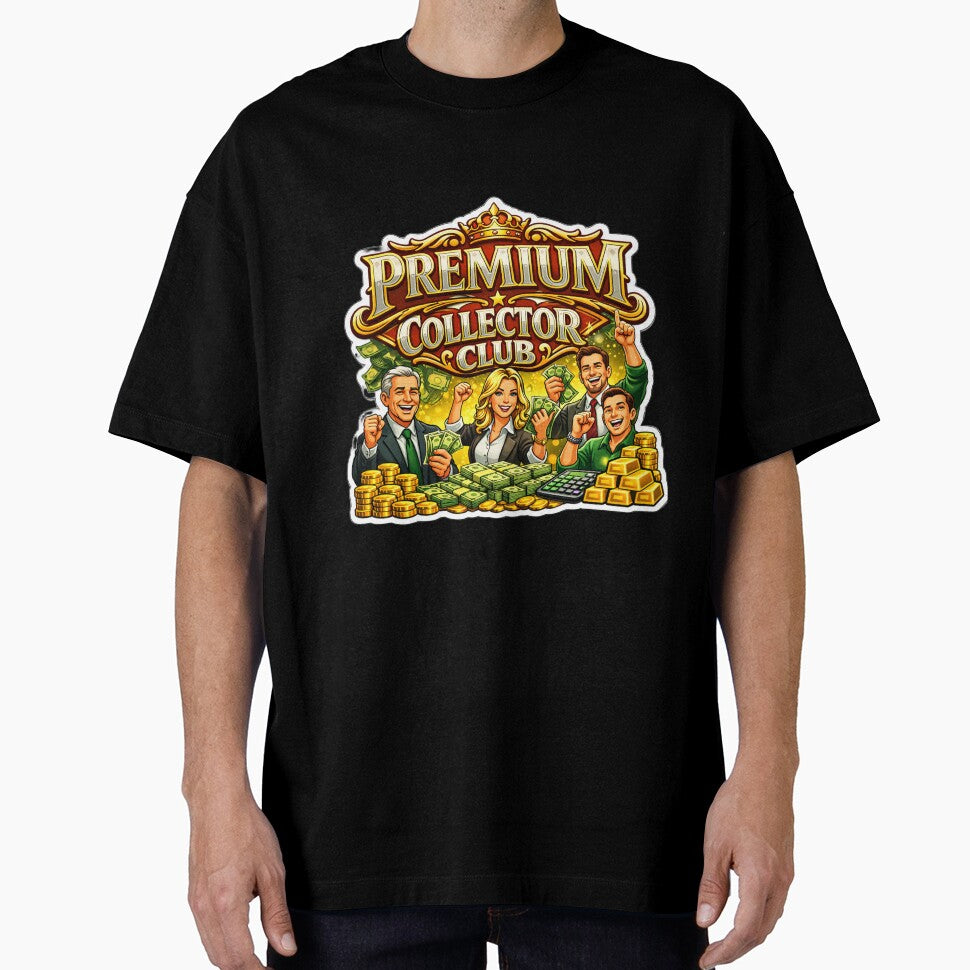Premium Collector Club Cartoon | Options Trader Premium Seller by VolatilityEdge