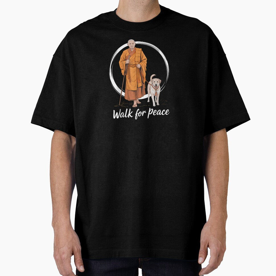 Peace Walking Monks And Aloka Dog Walk For Peace Men Women by Cokonatss