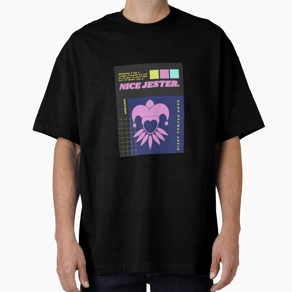 Medieval jester Pun t-shirt humor Renaissance Festival by GiantTurtle