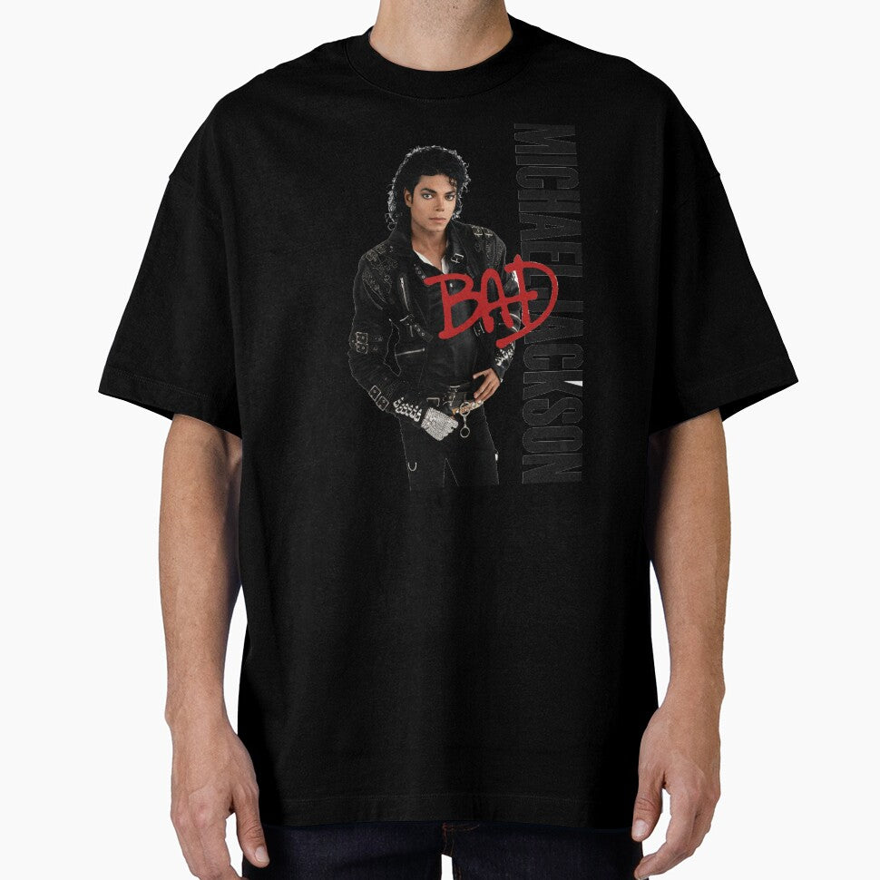 King of Pop Red Vintage Portrait Fan Art by MakmurMpxgo