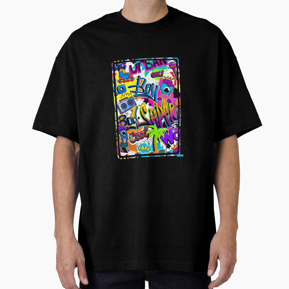 Graffiti Tropic Oversized by TonieHayes