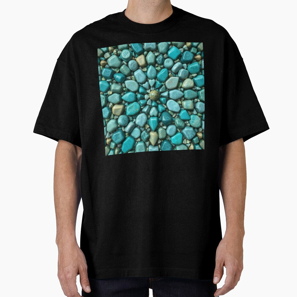 Turquoise Stone 2 by HebaRK Studio
