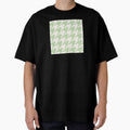 Mint Cream Houndstooth by curtjankadesign