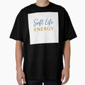 Soft Life Energy – Aesthetic Motivational Typography Design by MimisCornerCo