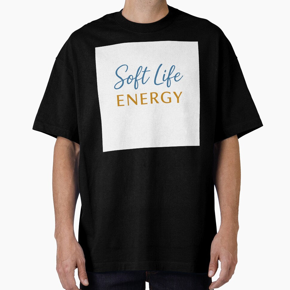 Soft Life Energy – Aesthetic Motivational Typography Design by MimisCornerCo