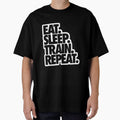 Eat Sleep Train Repeat by Harshal-Studio