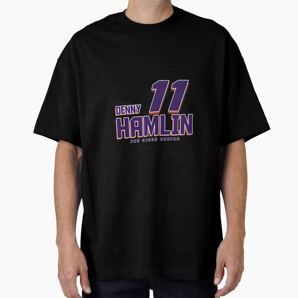 NASCAR - Denny Hamlin - Carbon Fiber Premium Tri-Blend by MichelleELawren