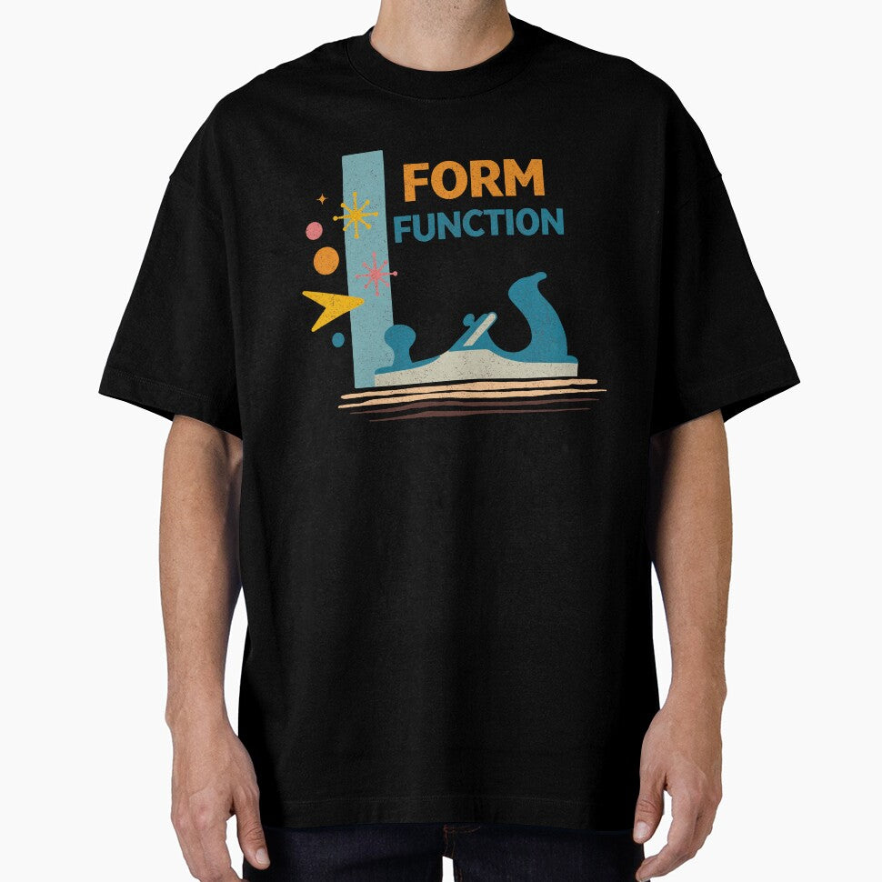 Form & Function Retro Woodworking Maker Design by ksrogersdesigns