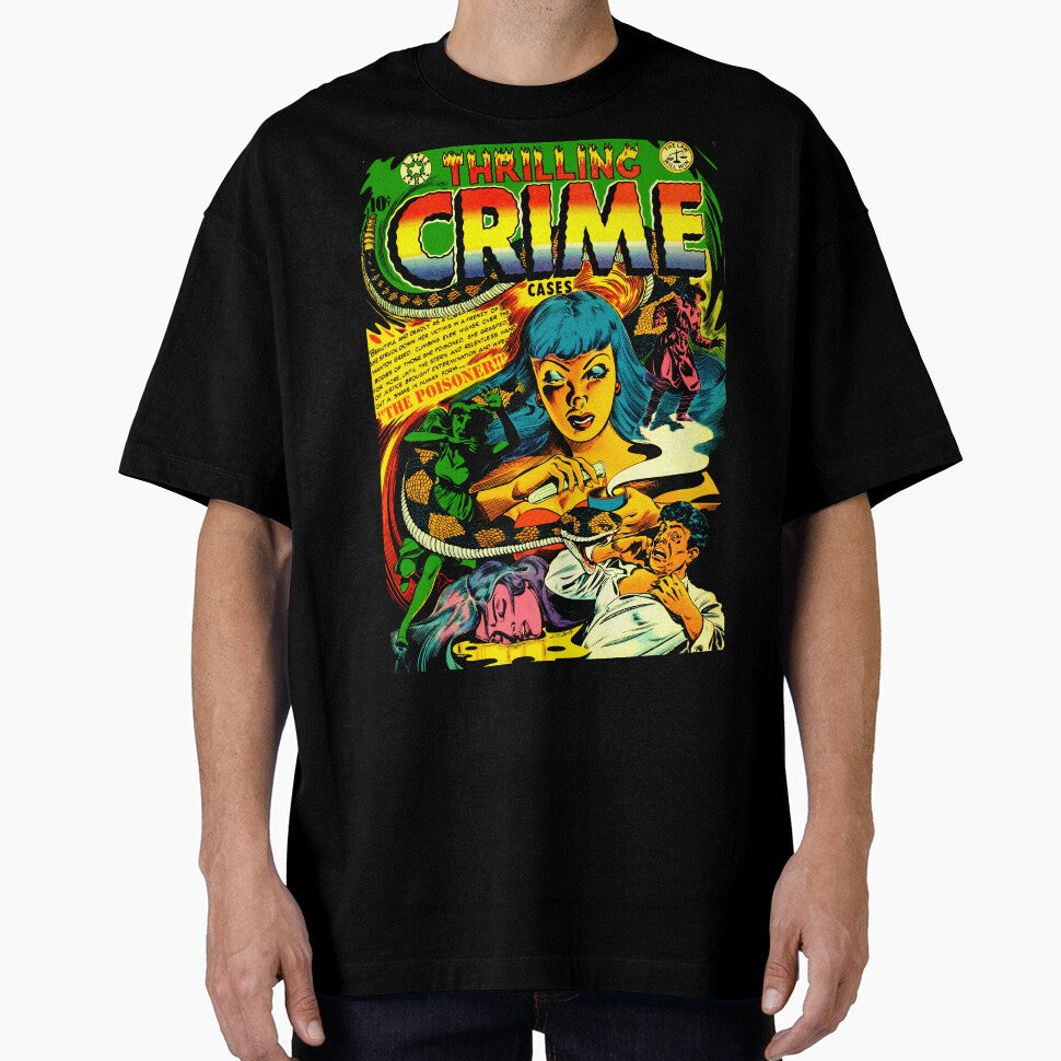 Thrilling Crime Cases Comic Cover for Dark Clothing by woodycompton