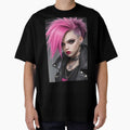 Punk Aesthetic Girl Graphic design by SoccaTamam