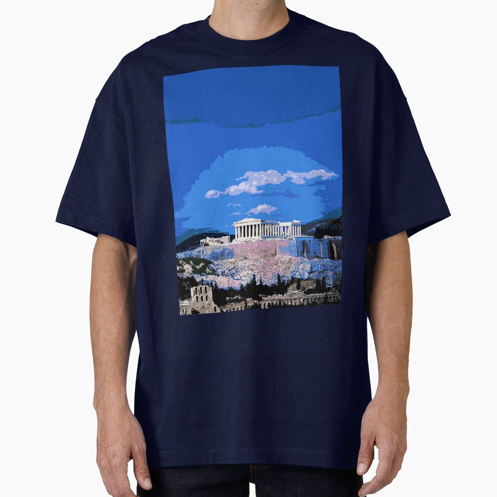 Travel Posters_Visit the Parthenon_Athens_Greece. by FanitsaArt