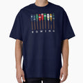 Rowing Oars Illustration Classic Nautical Sport Art by KiwiRider
