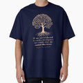copper tree art with rainer maria rilke quote: If we surrendered to earth's intelligence we could rise up rooted like trees by artbleed