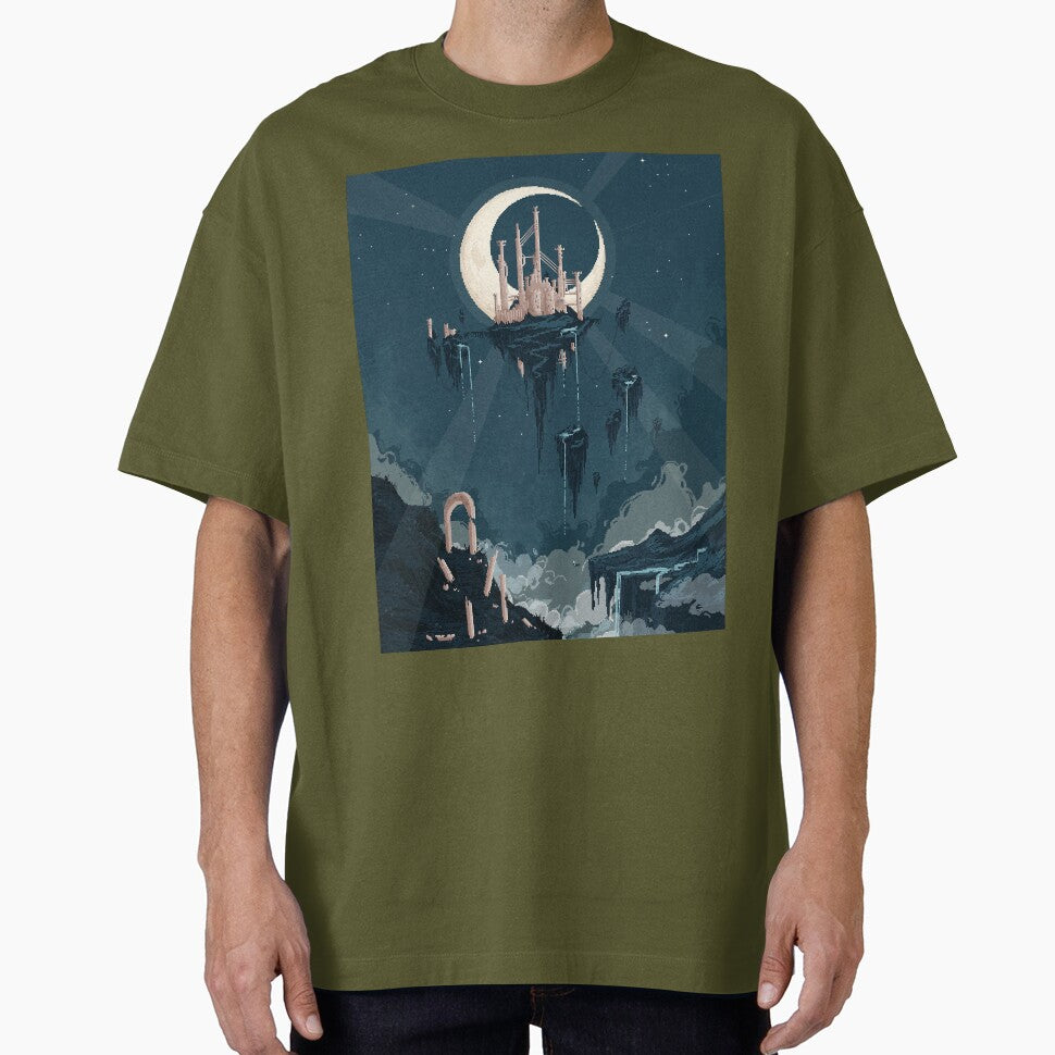 Pixelated Moon Ruins by Mustafa Fardin