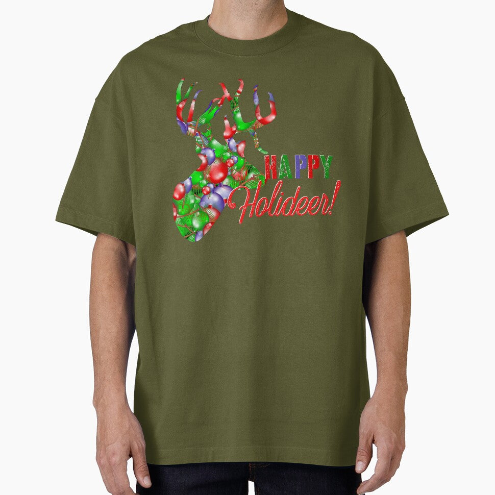 Christmas Deer, Happy Holiday Deer Hunting Design, Holiday Deer Hunter by LifeCrush