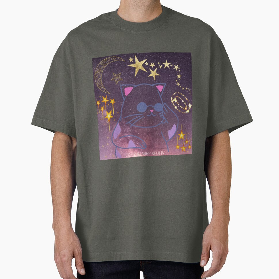 Space kitty/space cat by Fearepixeuhv