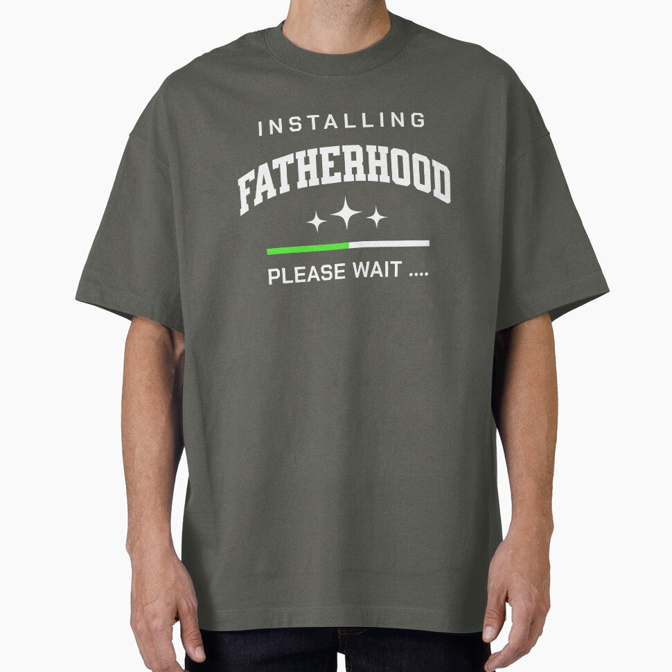 Installing Fatherhood Please Wait by munochill