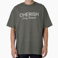 Cherish Every Moment – Inspirational Quote Minimalist Typography by Uceepeace