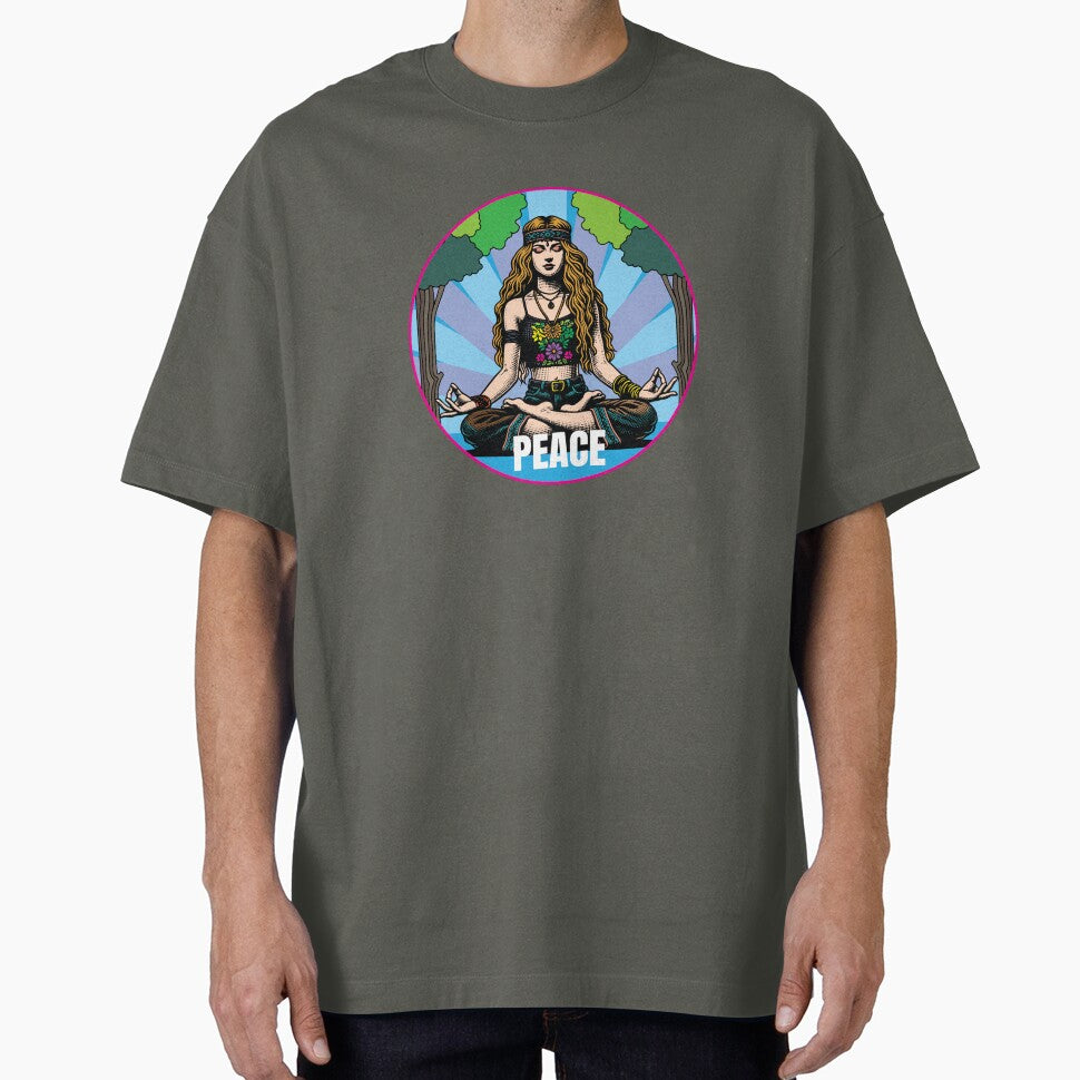 Groovy Hippie Girl by Analog Aura
