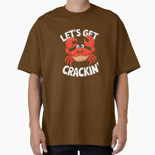 A Cartoon Sea Funny Crab Eater Seafood Lover Crab Premium Tri-blend T-Shirt by ‘Nothing Scares Me’ Store