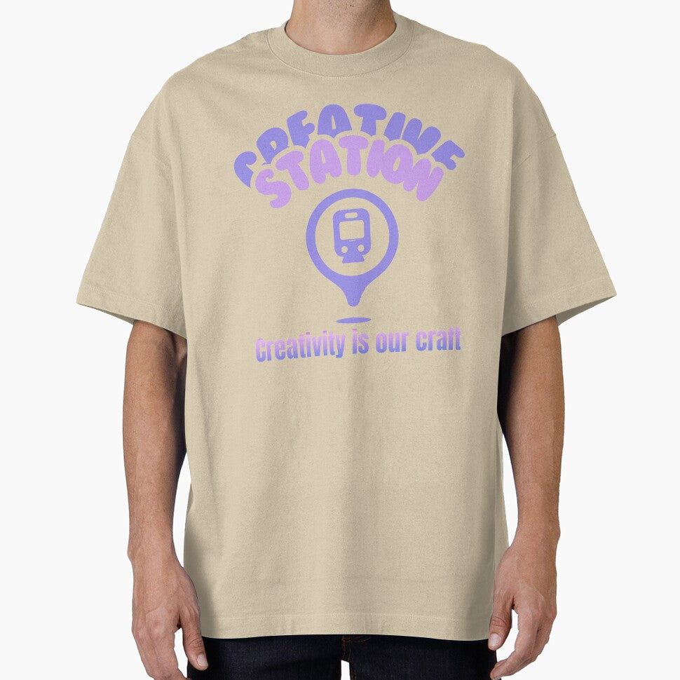 Creative station T shirt by Humanity brush