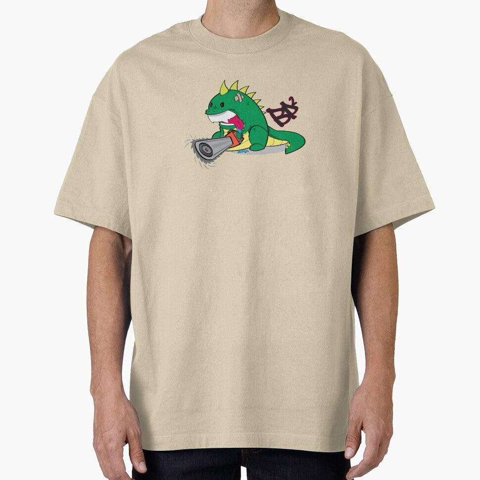 BP2 Dino Logo Scoop Neck Girly Fit by eL7e