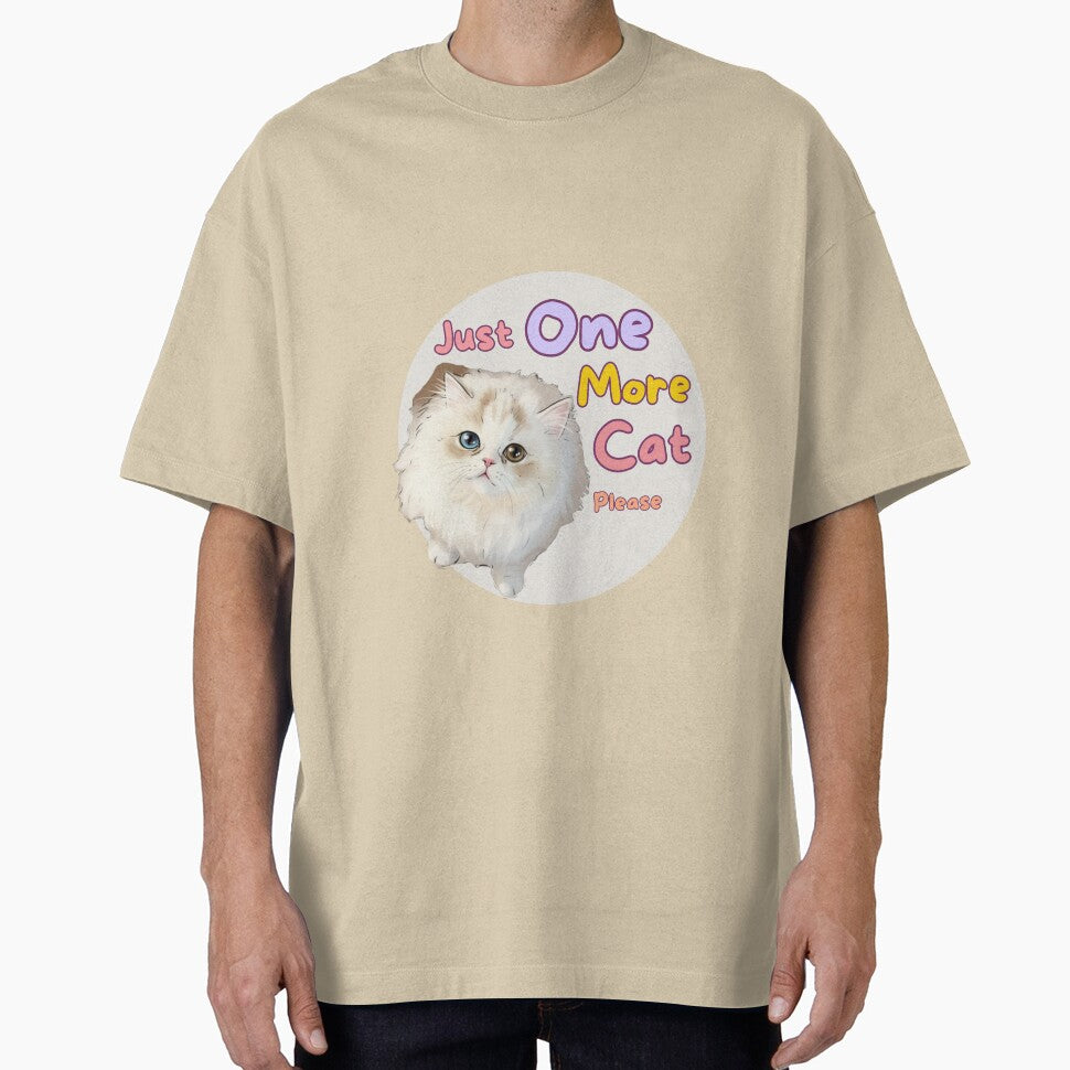 Just One More Cat please| Cute Cat Lover Design by CuteVibesStudio