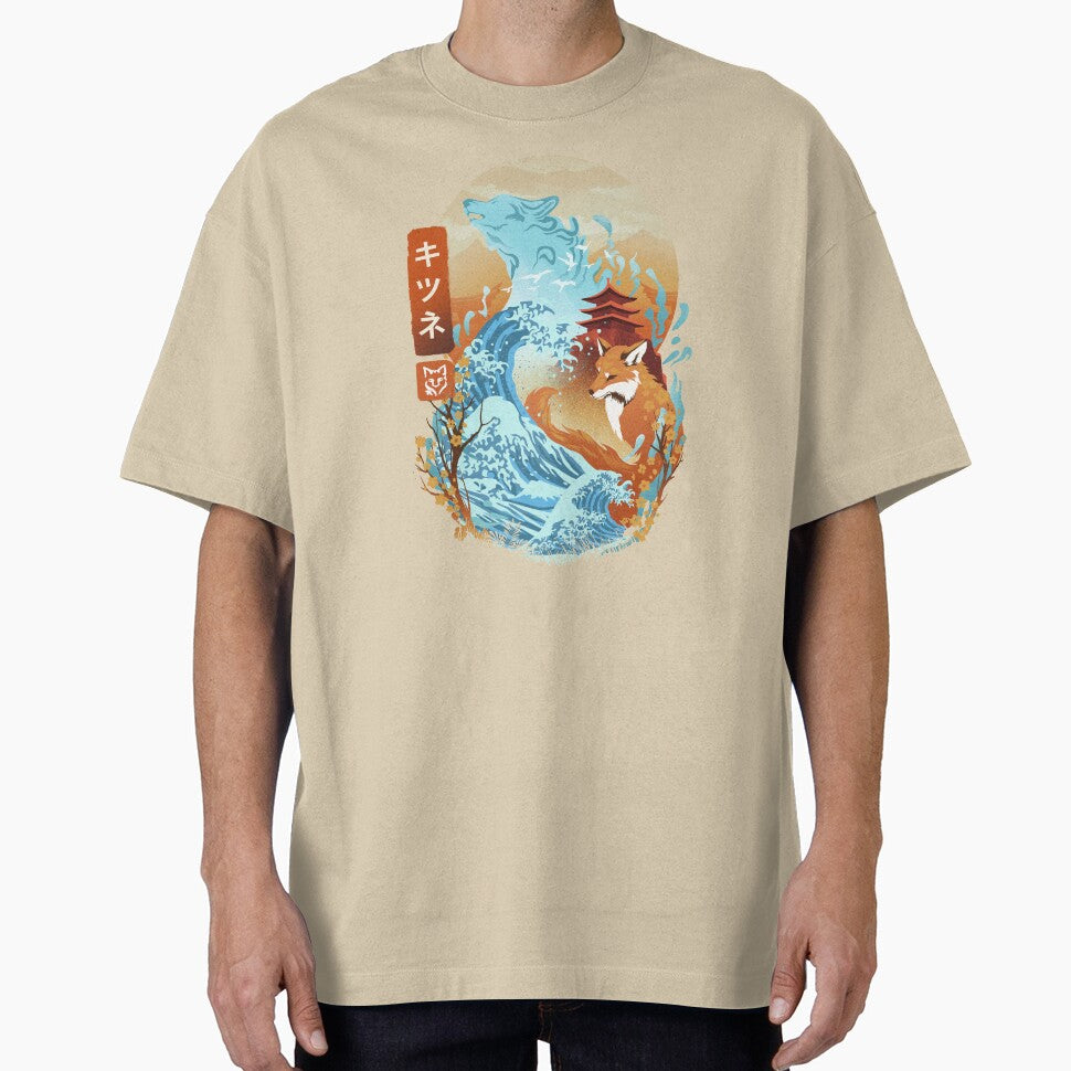 Great Wave Fox by Dan Elijah Fajardo