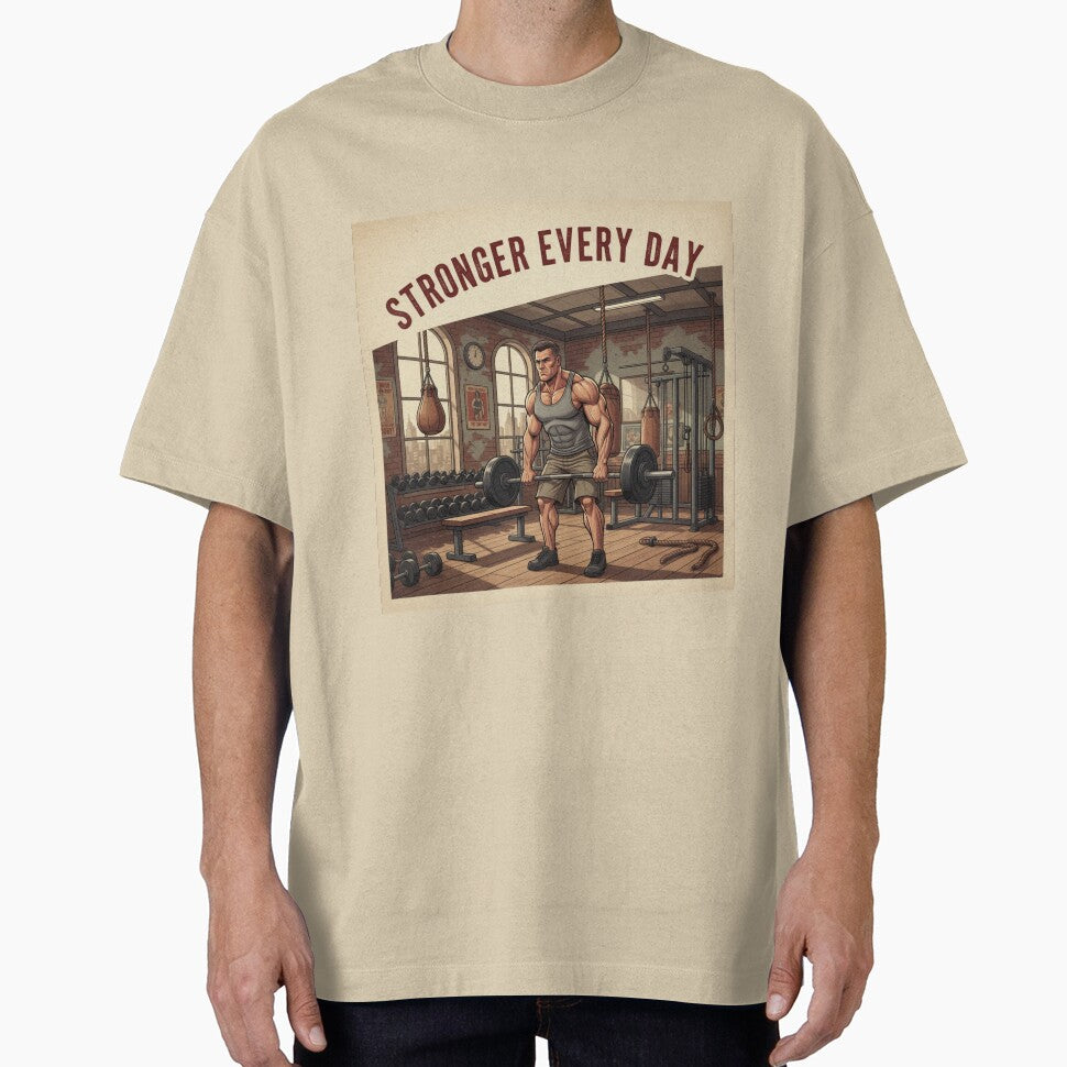 STRONGER EVERY DAY. OLD SCHOOL by MaciejErdon