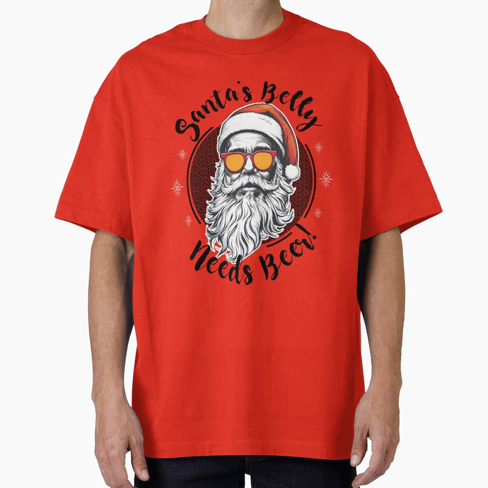 Santa Xmas beer Pop Art by ZenStickConcept