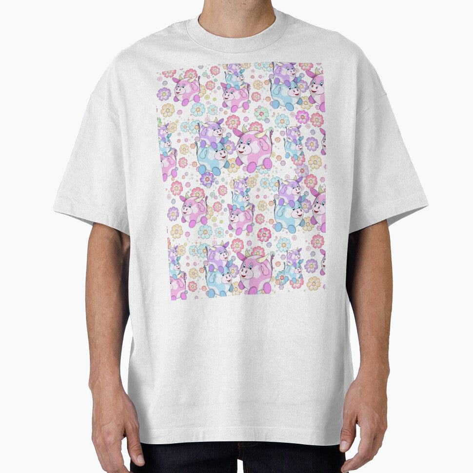 cartoon bubble cows pattern by BeingNow