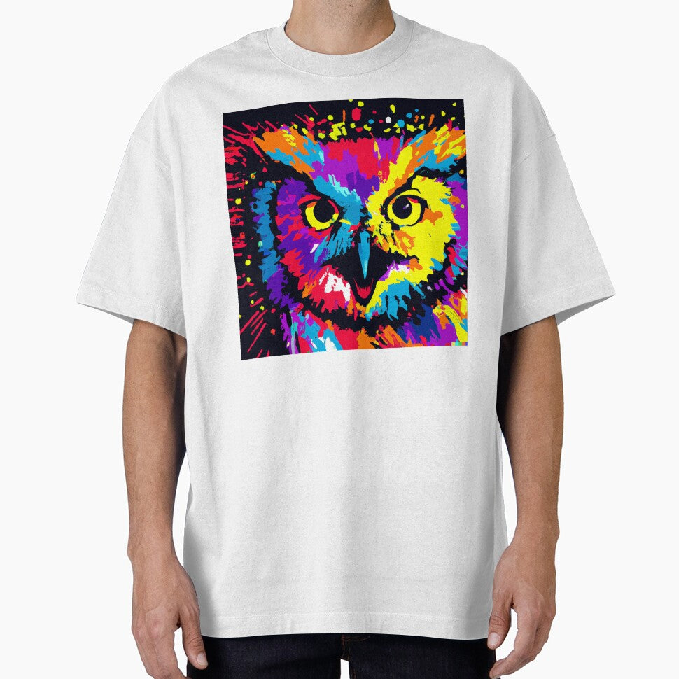 Owl In Pop Art by HVIUXLEE