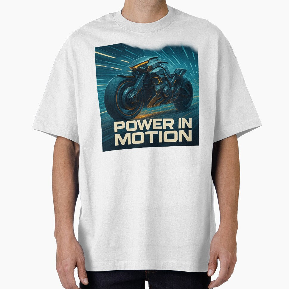 Power in Motion – High-Speed Sci-Fi Bike Art by mbmstores