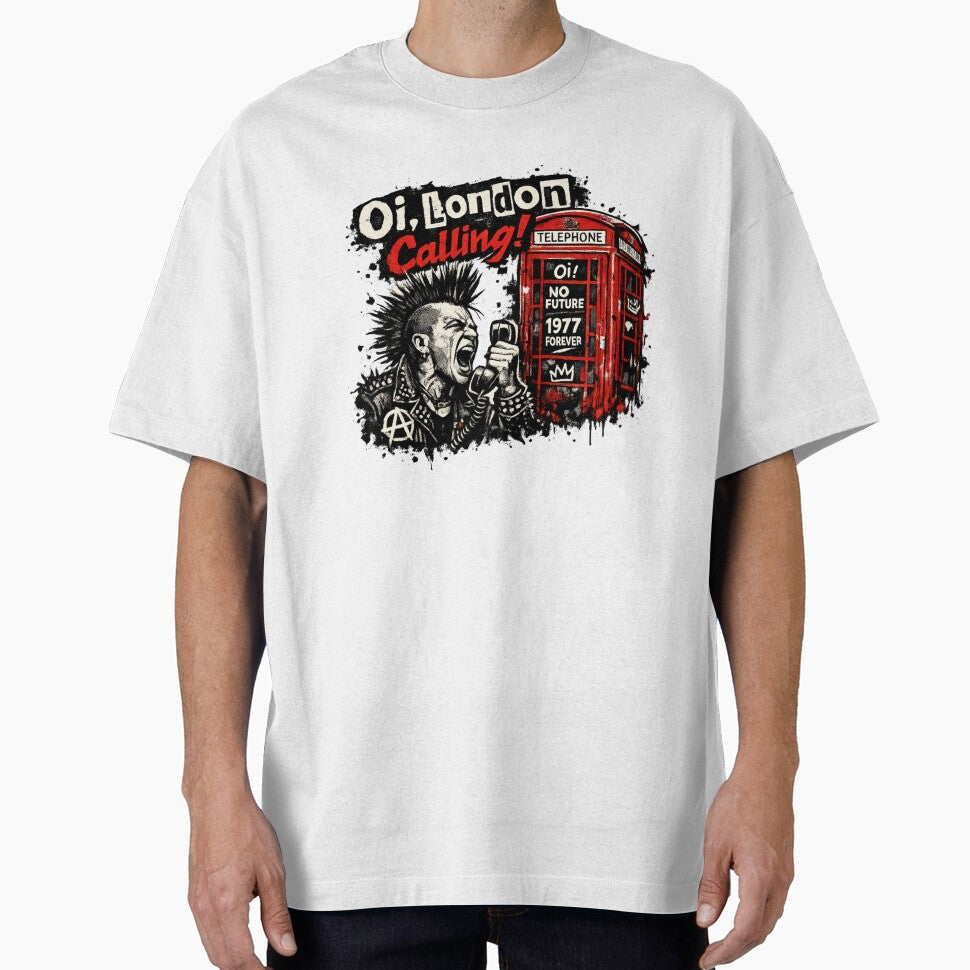 Oi London Calling Punk Rock Rebellion by Dresut