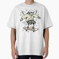 SKATEBOARDER | Minimalist Skeleton Streetwear Art by DEADLINE.