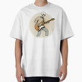 GUITARIST | Minimalist Skeleton Streetwear Art by DEADLINE.